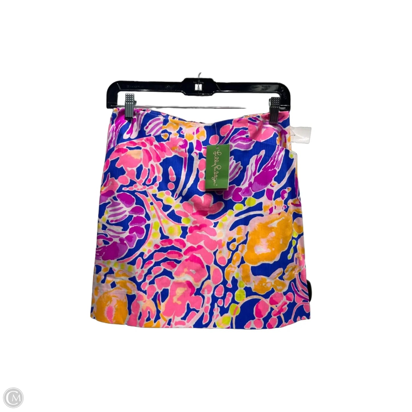Skort Designer By Lilly Pulitzer In Blue & Pink, Size: 0