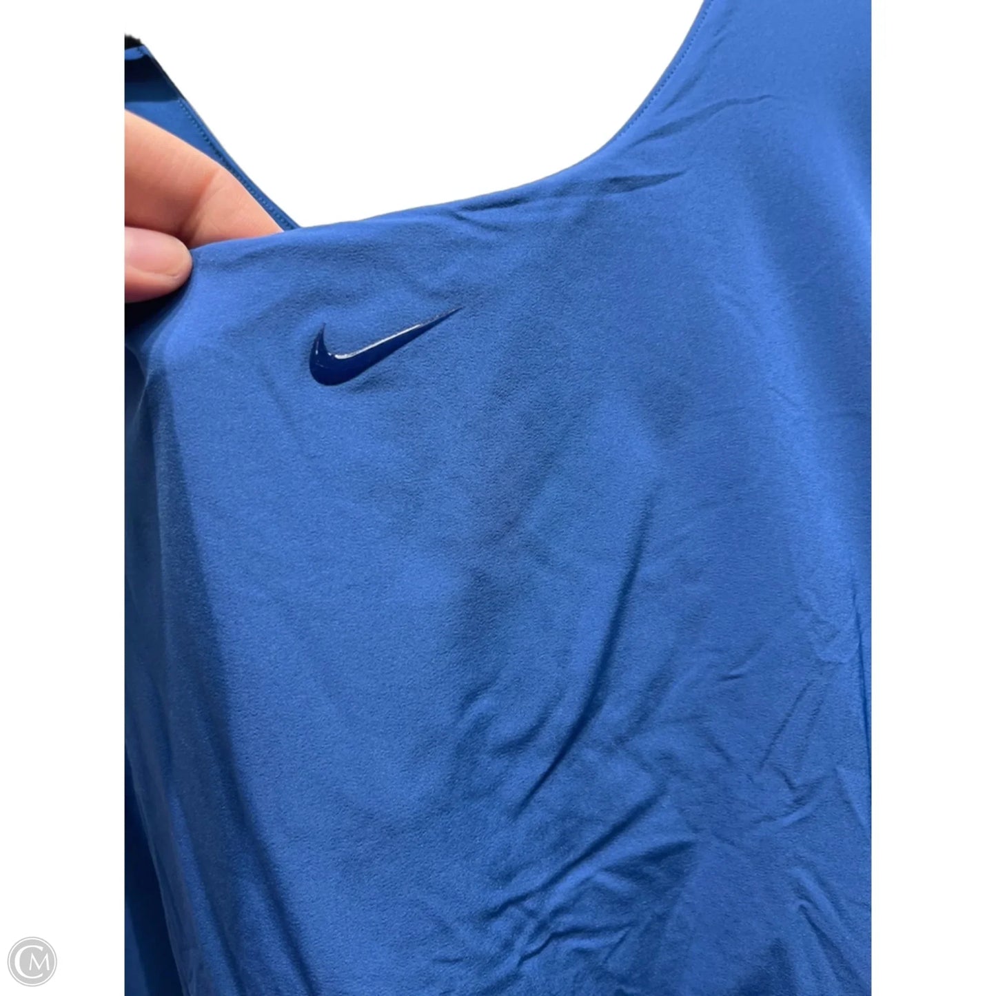 Athletic Dress By Nike Apparel In Teal, Size: L