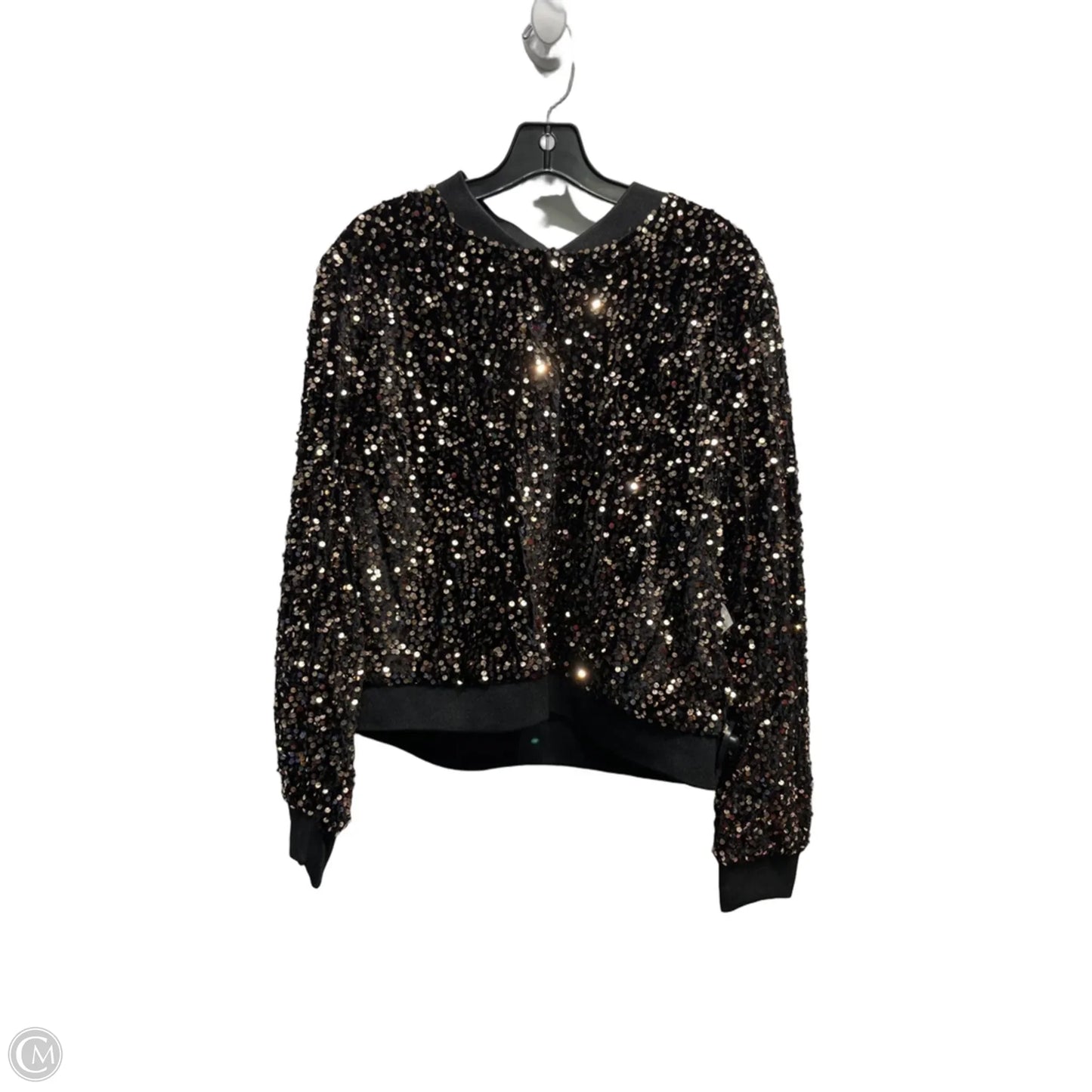 Jacket Other By Nanette By Nanette Lepore In Black & Gold, Size: L