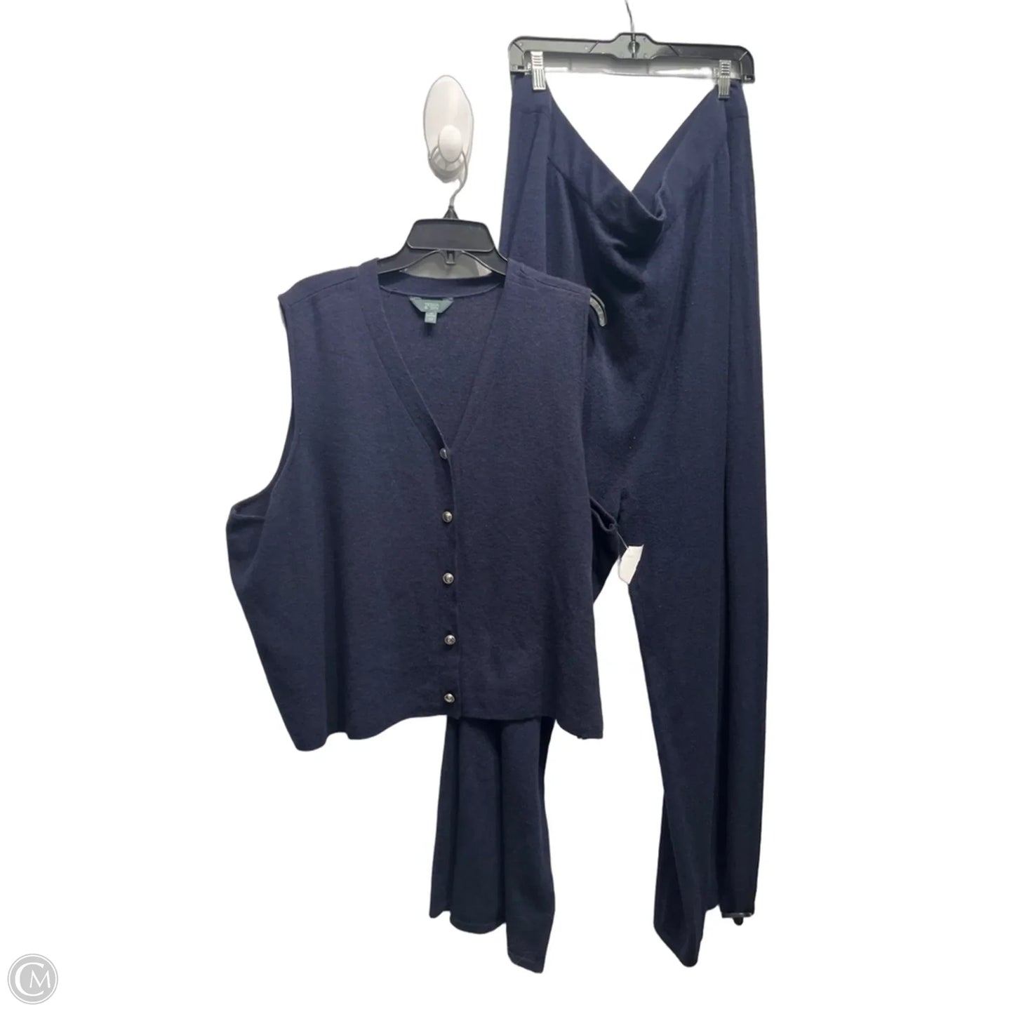 Pants Set 2pc By Terra & Sky In Navy, Size: 4x