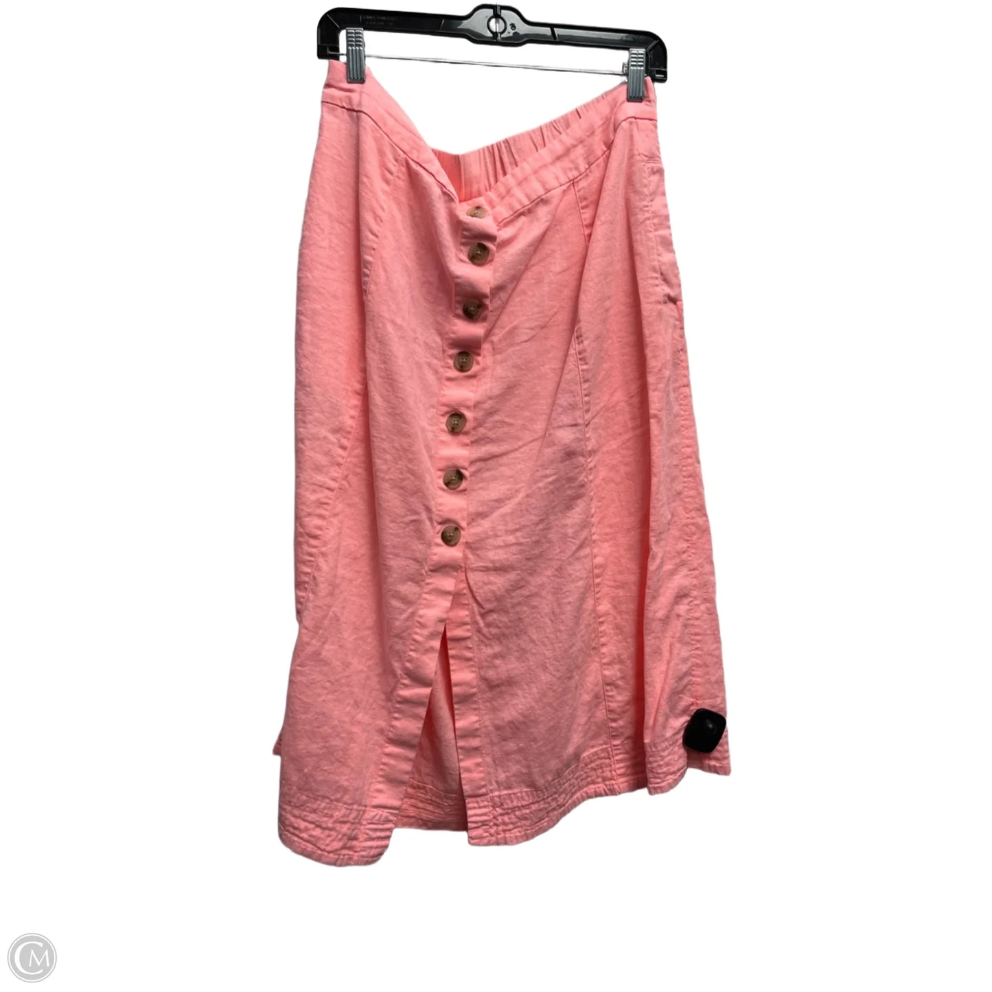 Skirt Midi By Universal Thread In Pink, Size: L