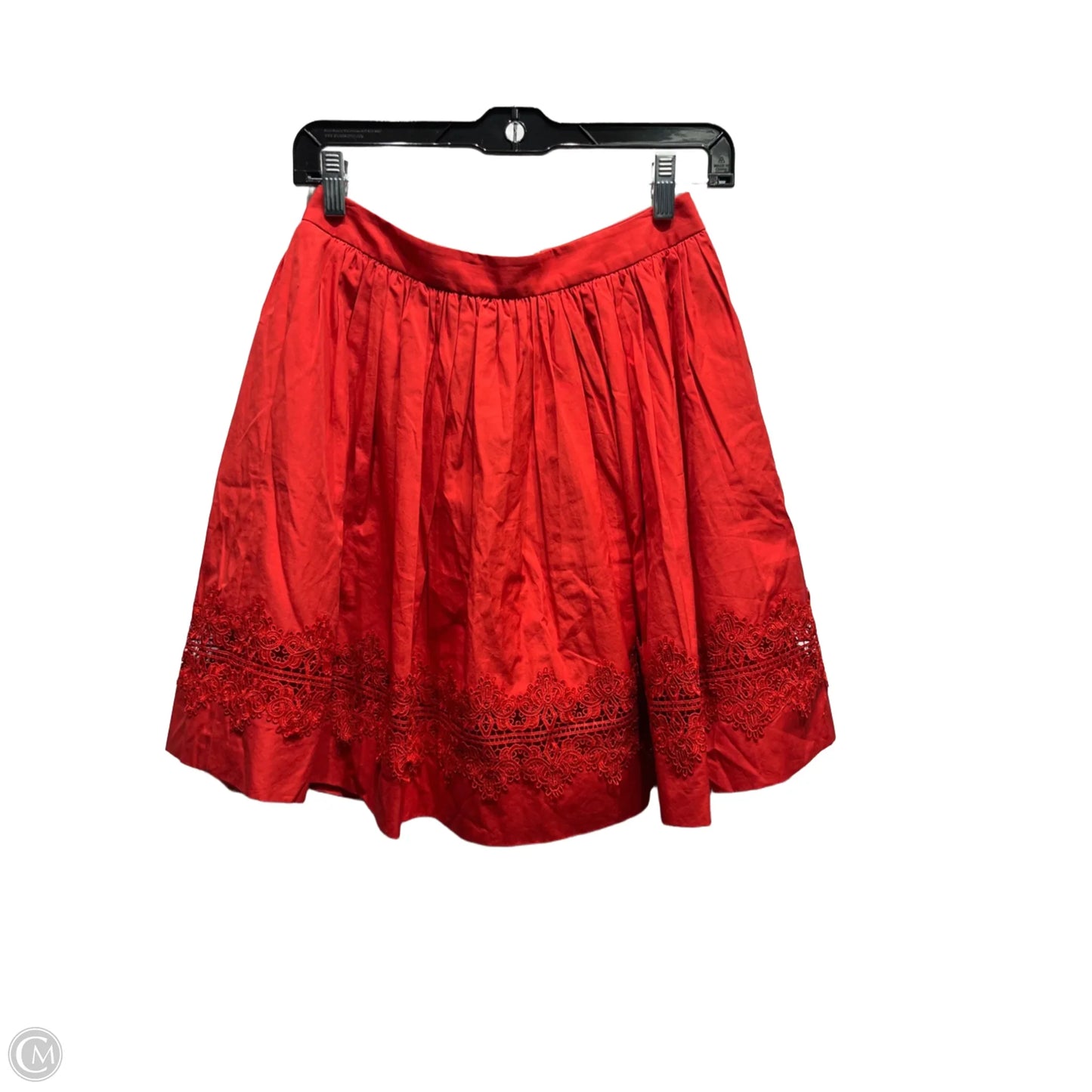 Skirt Designer By Alice + Olivia In Red, Size: 4