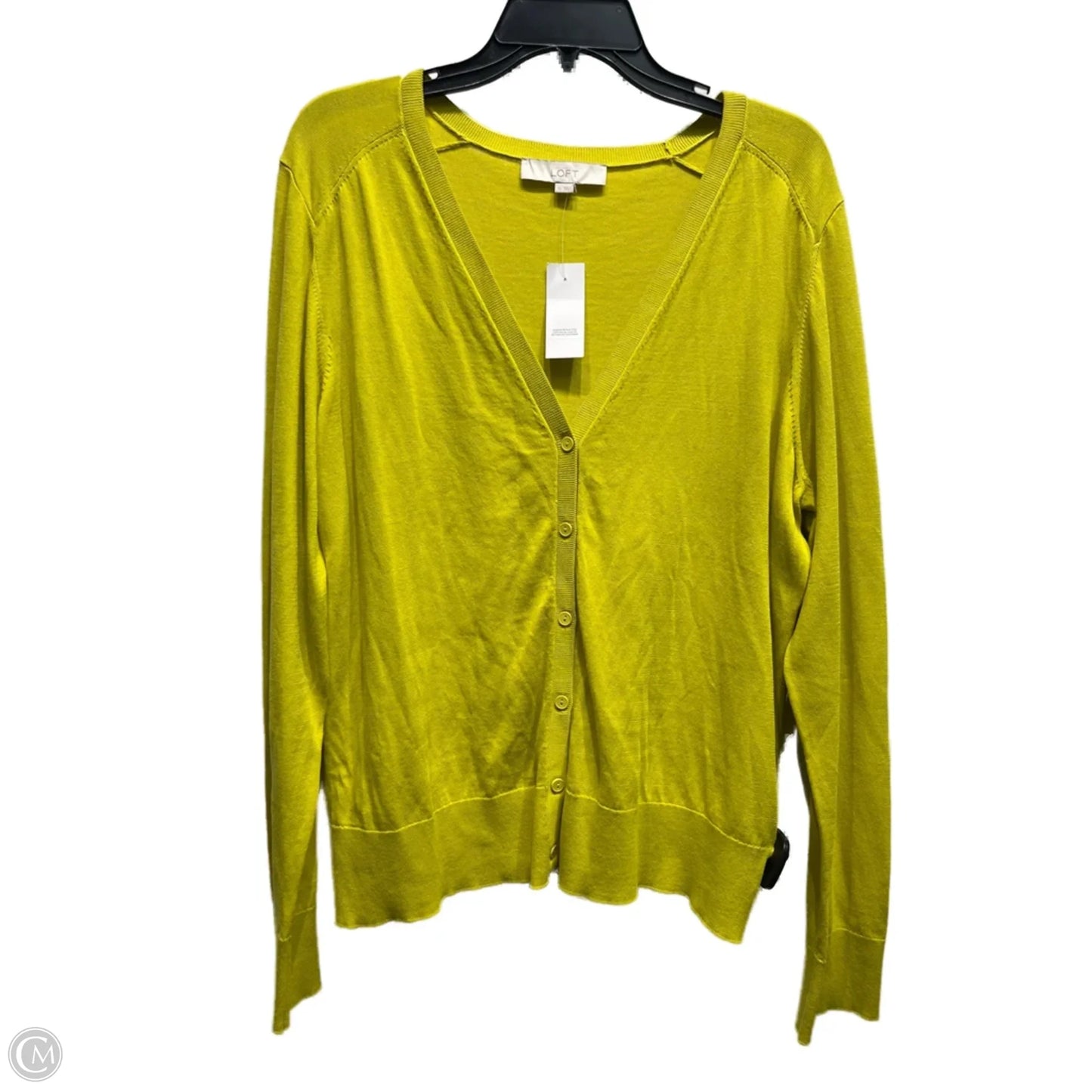 Cardigan By Loft In Green, Size: Xl