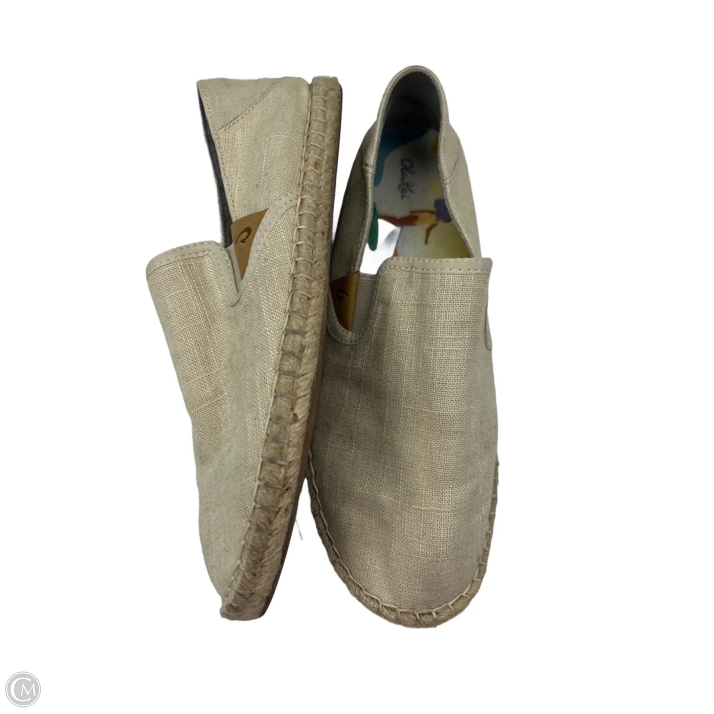 Shoes Flats By Olukai In Cream, Size: 8