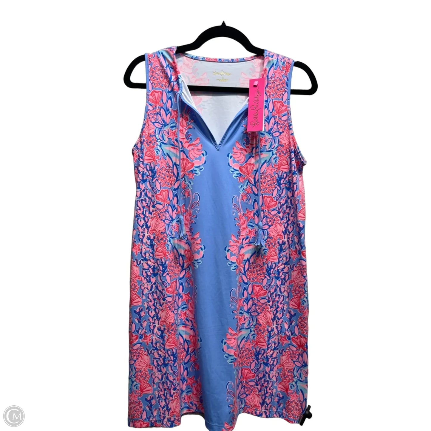 Dress Designer By Lilly Pulitzer In Blue & Pink, Size: S