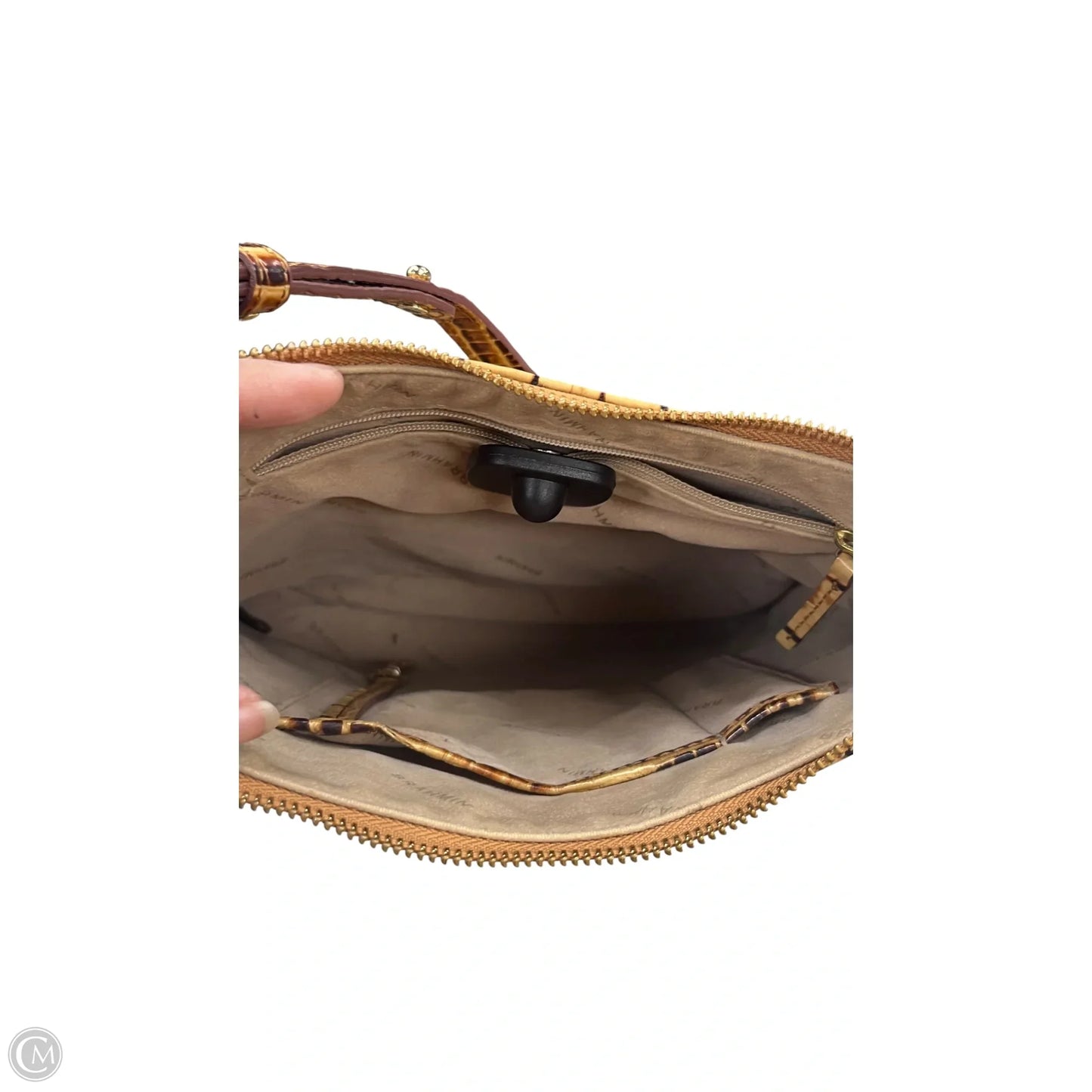 Crossbody Designer By Brahmin, Size: Medium