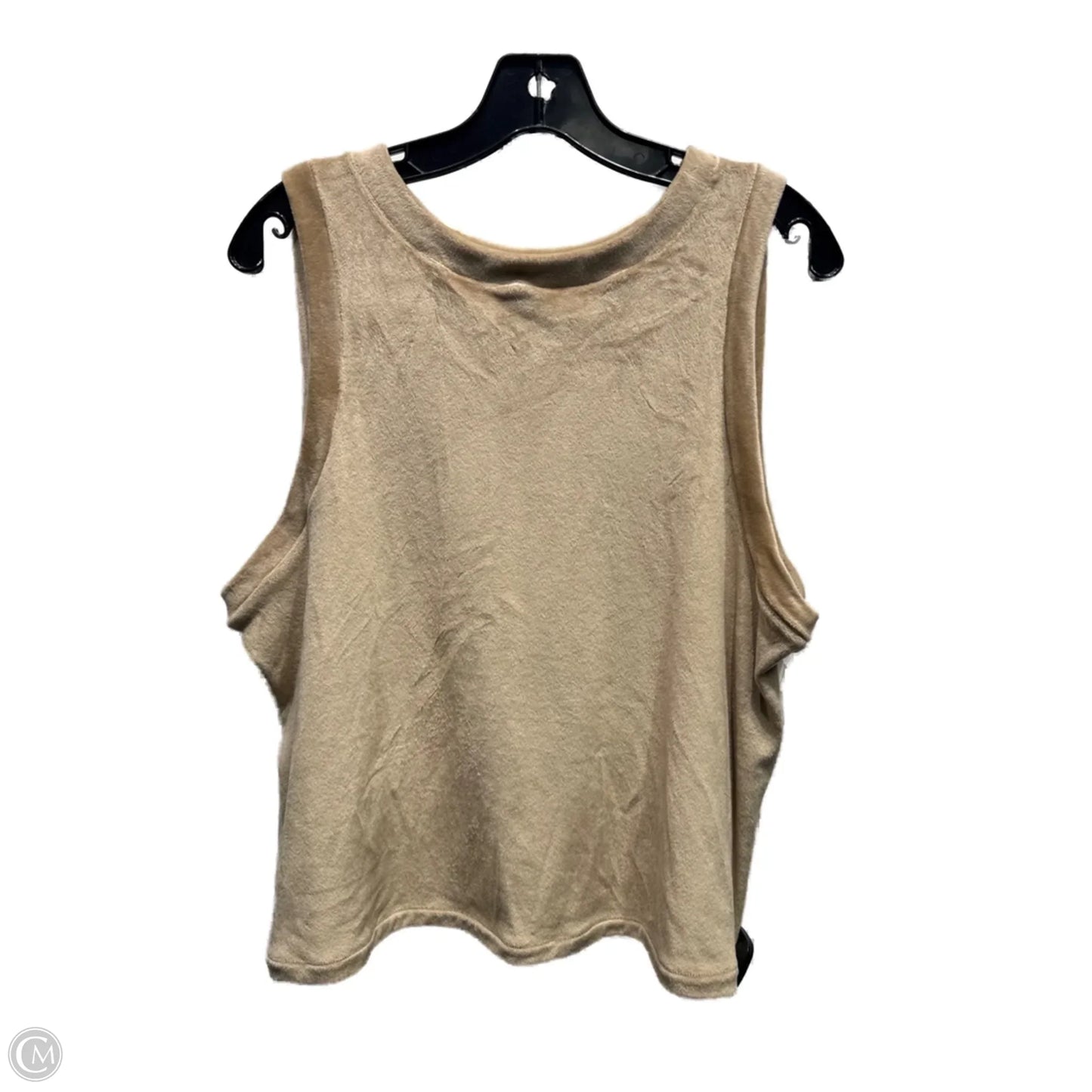 Top Sleeveless By Skims In Brown, Size: 3x