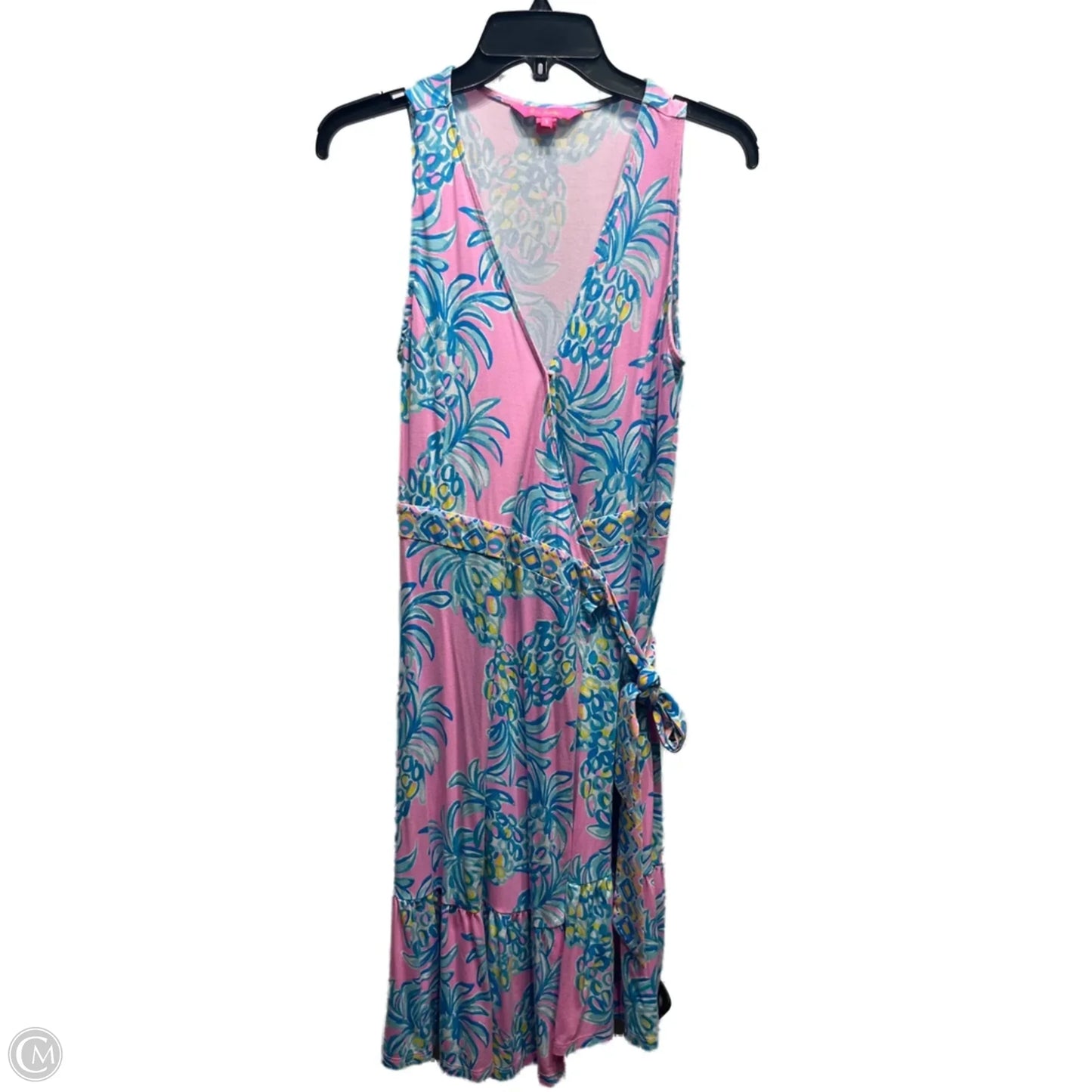 Dress Designer By Lilly Pulitzer In Blue & Pink, Size: S