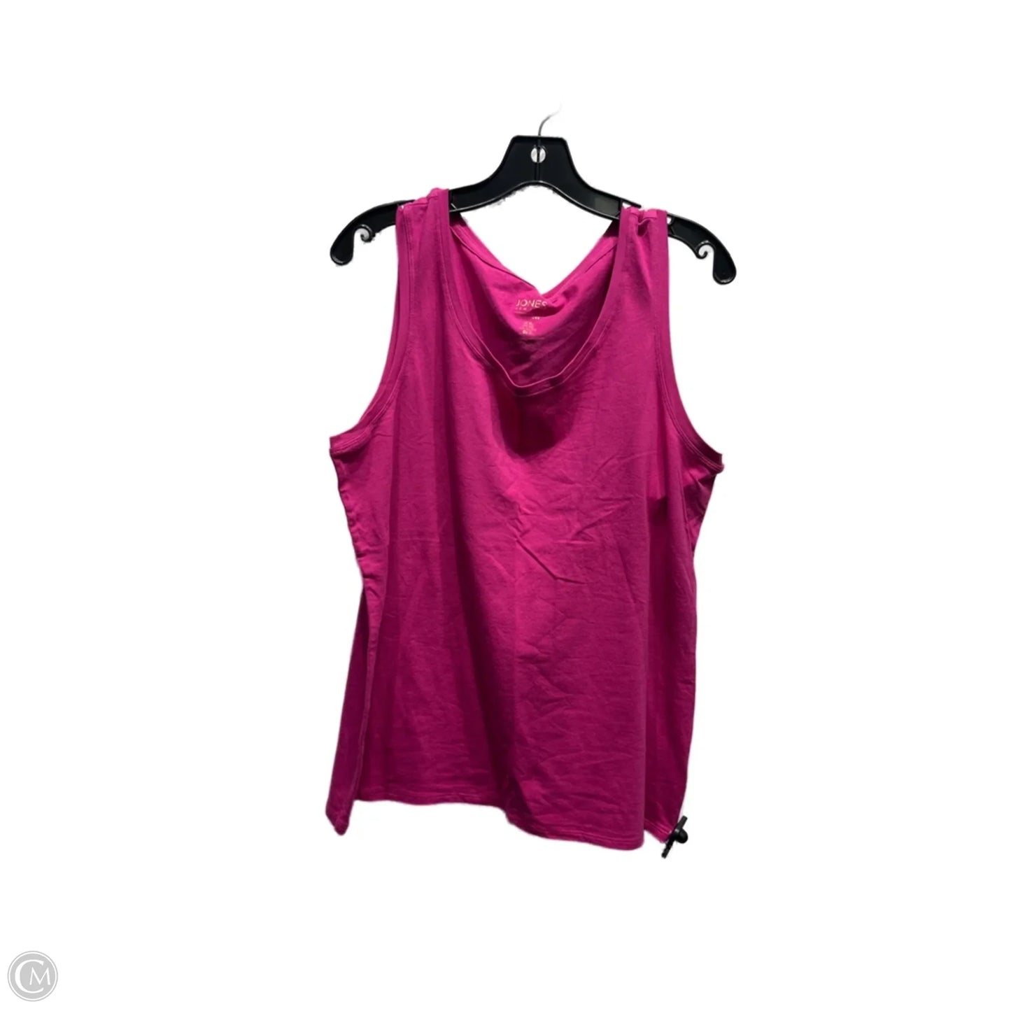 Top Sleeveless By Jones New York In Pink, Size: Xl