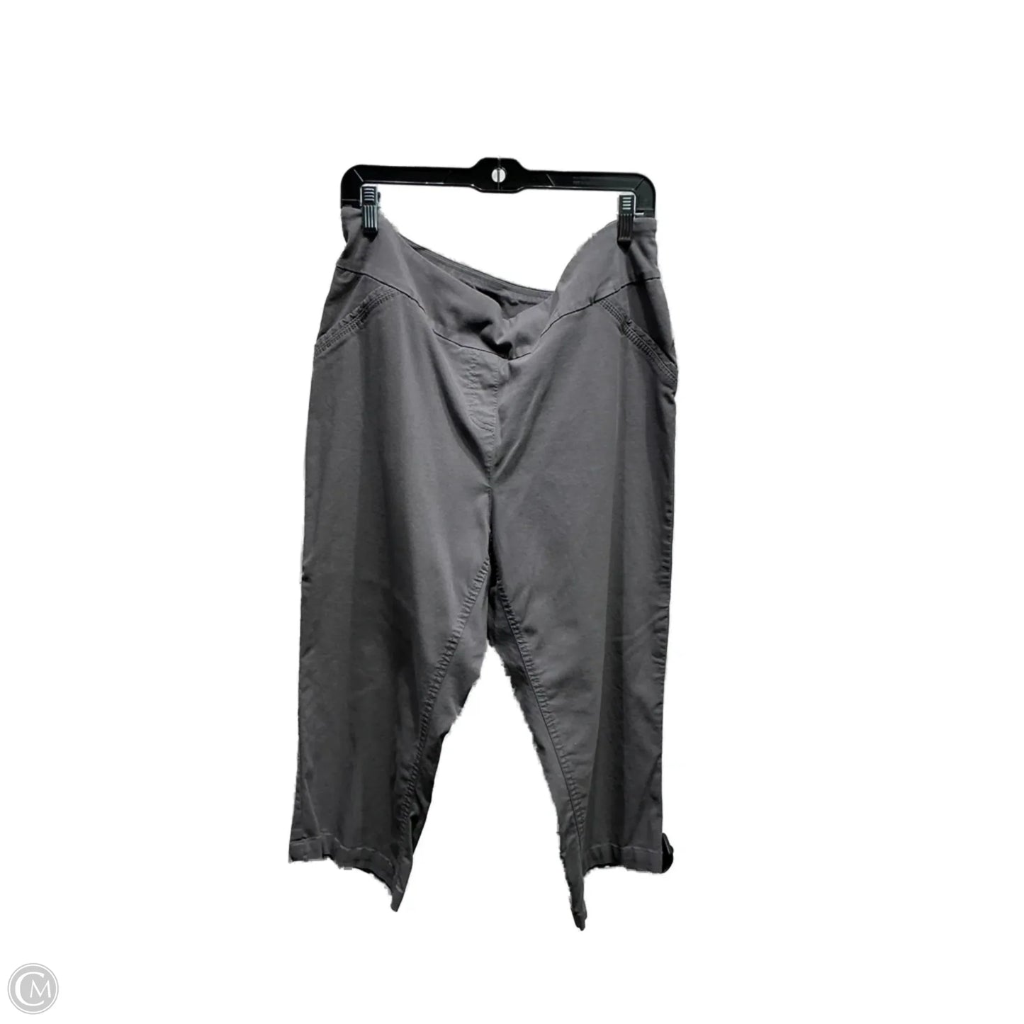 Capris By West Bound In Grey, Size: 18