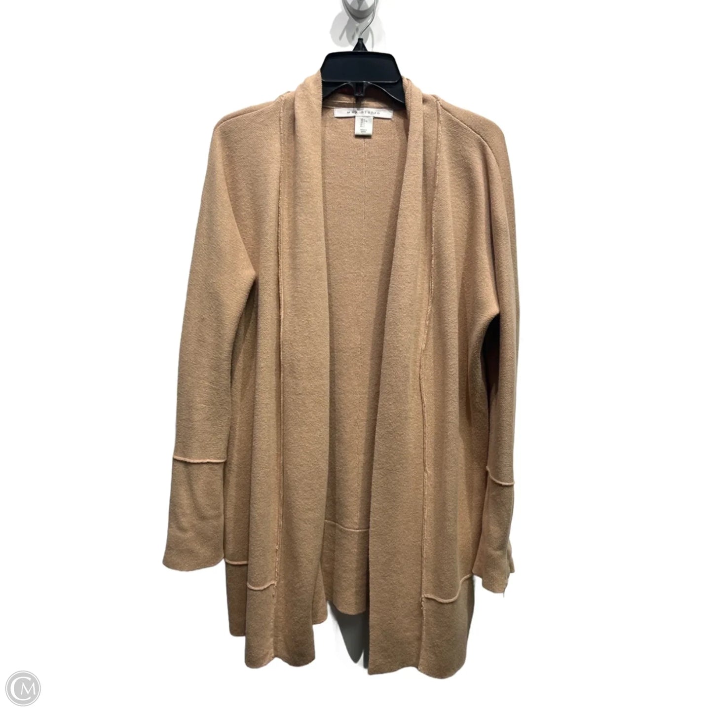 Sweater Cardigan By Max Studio In Beige, Size: L
