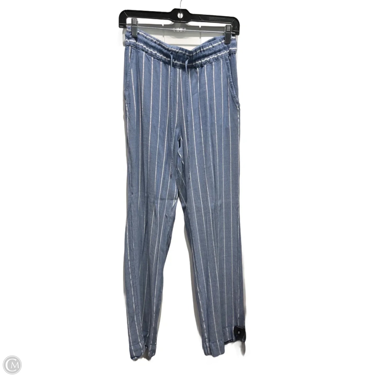 Pants Wide Leg By Tommy Bahama In Blue & White, Size: S
