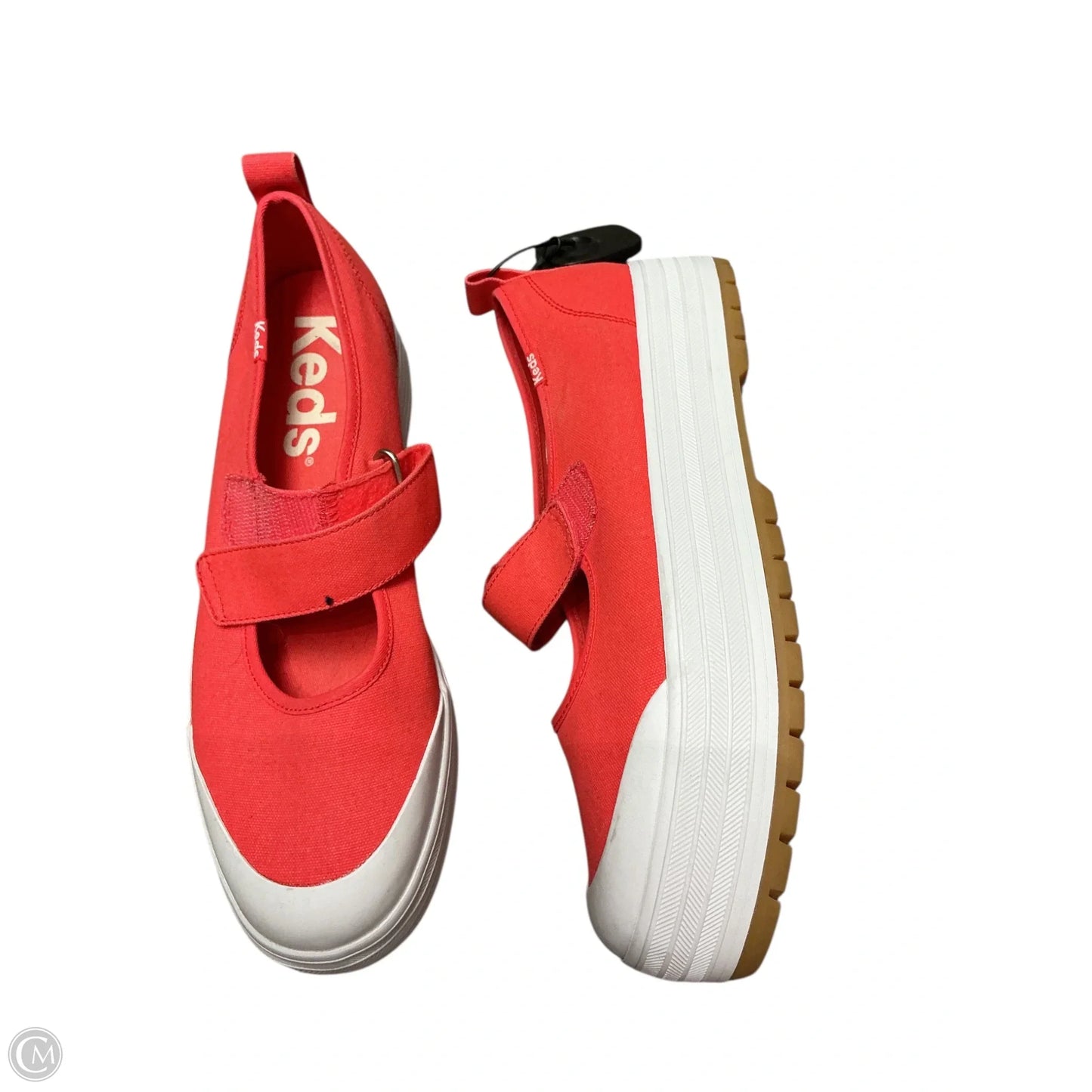 Shoes Flats By Keds In Red, Size: 10