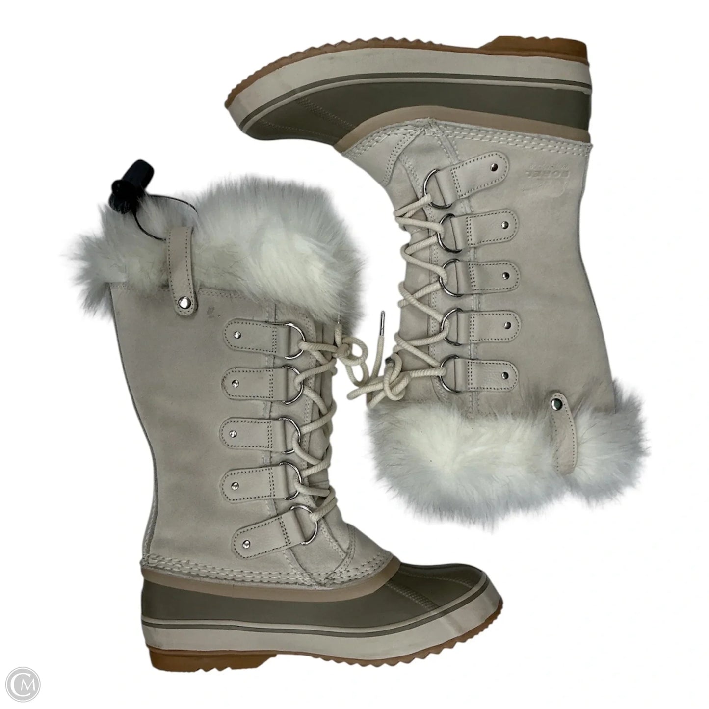 Boots Snow By Sorel In Cream, Size: 9