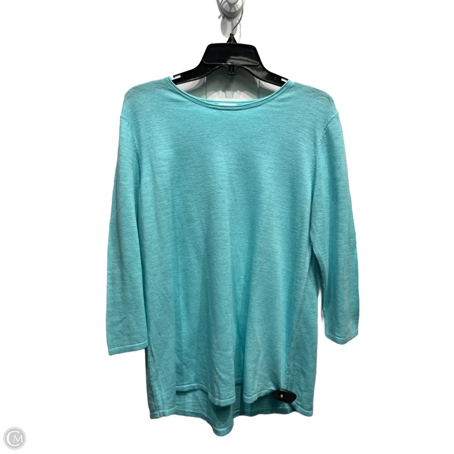 Top Long Sleeve By J. Jill In Blue, Size: L