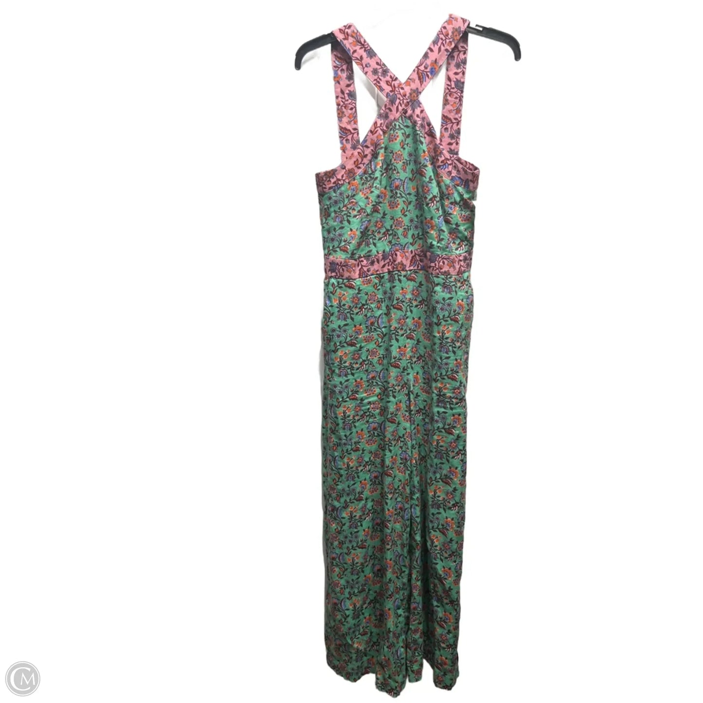 Jumpsuit By Boden In Green & Pink, Size: 4