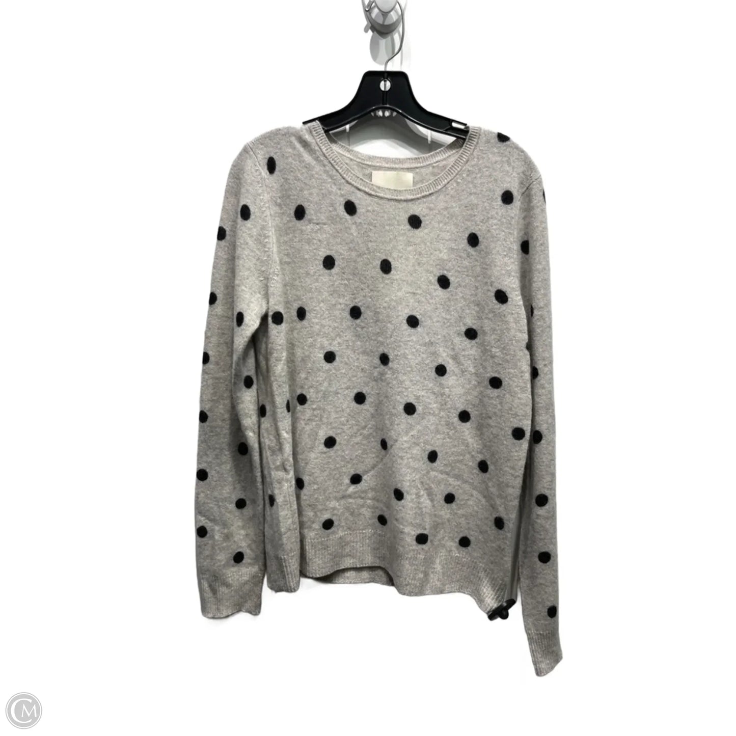 Sweater Cashmere By Cynthia Rowley In Grey, Size: L