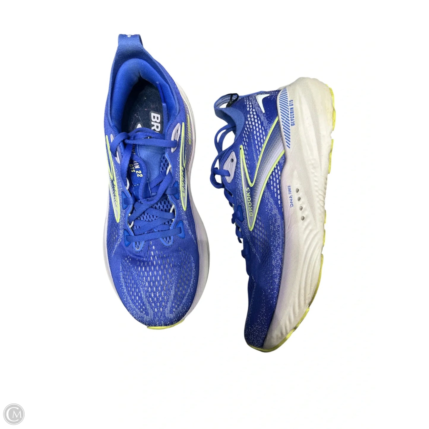 Shoes Athletic By Brooks In Blue & Green, Size: 8
