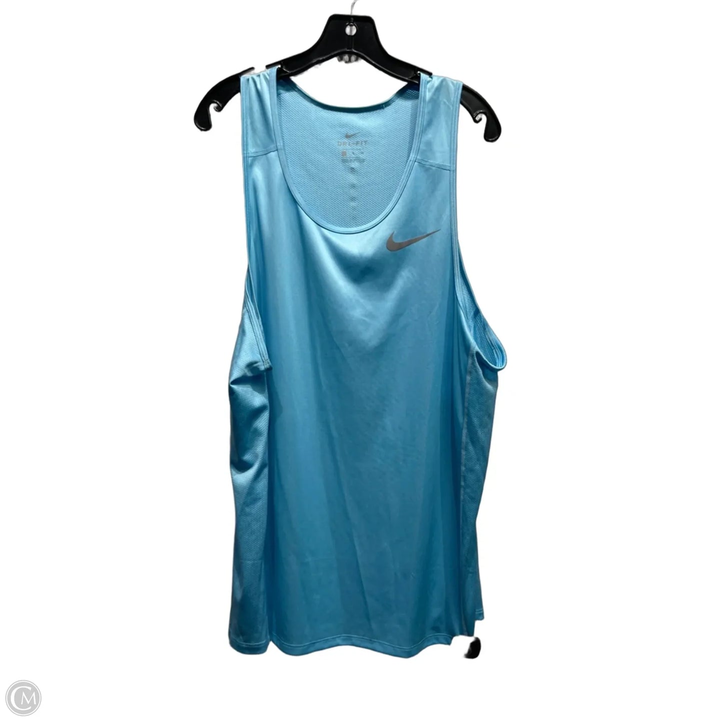 Athletic Tank Top By Nike Apparel In Blue, Size: Xl