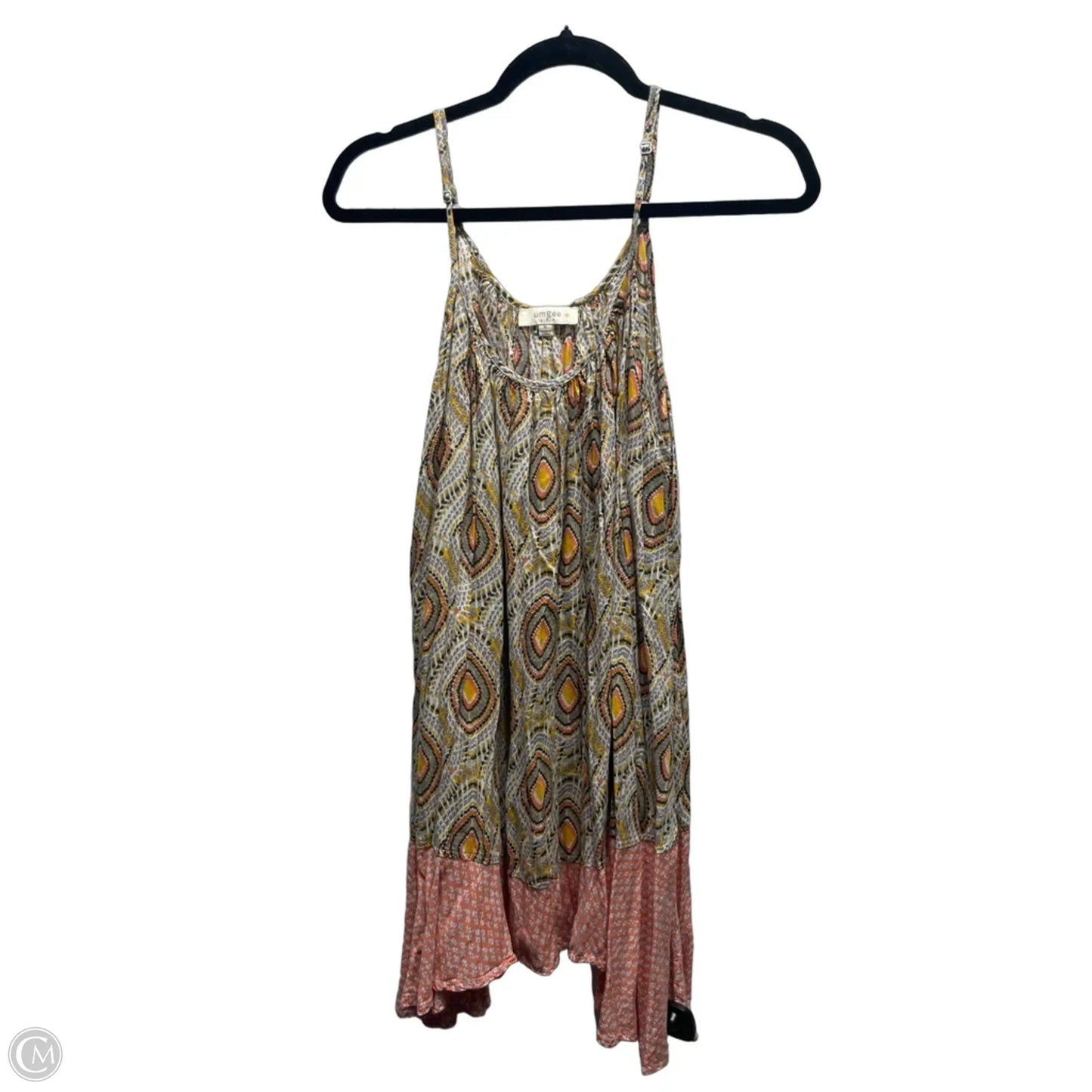 Top Sleeveless By Umgee In Orange & Tan, Size: Xl