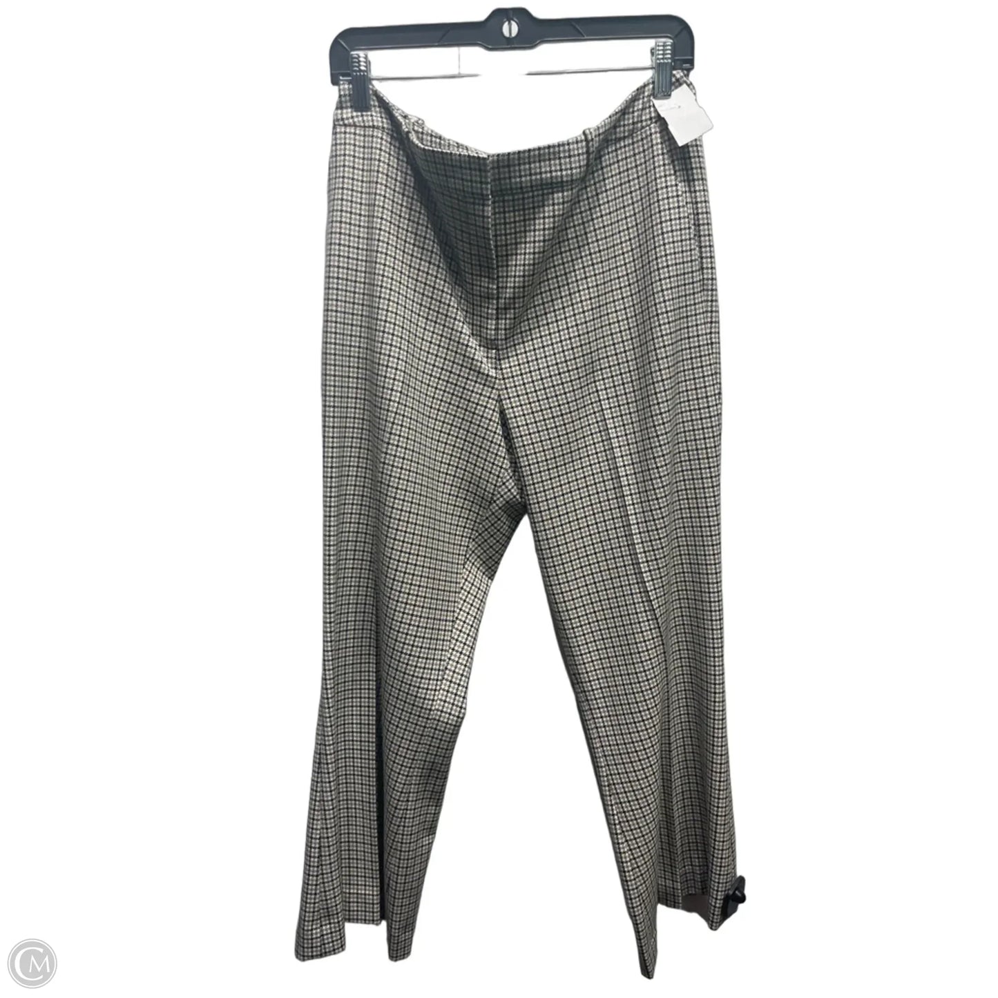 Pants Designer By Karl Lagerfeld In Black & Brown, Size: 12