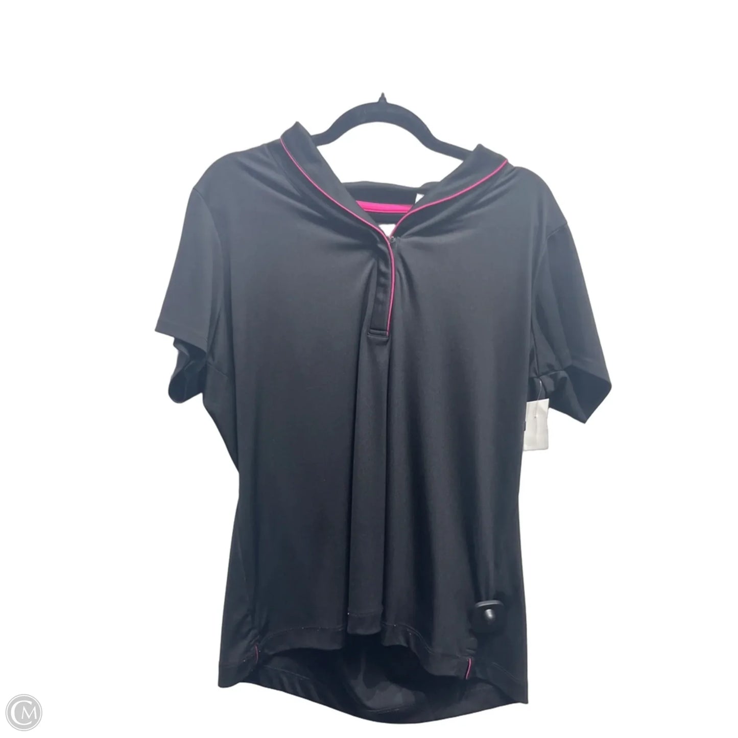 Top Short Sleeve By ep pro tour tech In Black & Pink, Size: Xl