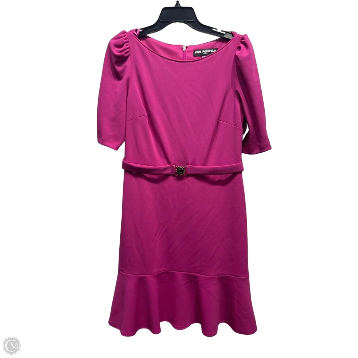 Dress Designer By Karl Lagerfeld In Purple, Size: 10