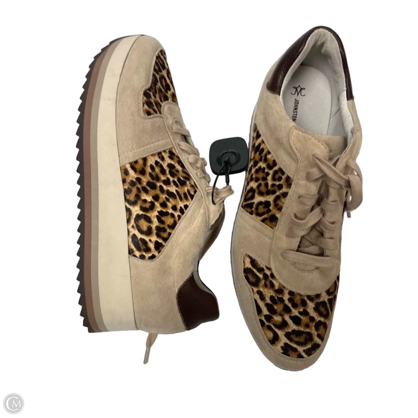 Shoes Sneakers By Johnston & Murphy In Brown & Tan, Size: 10