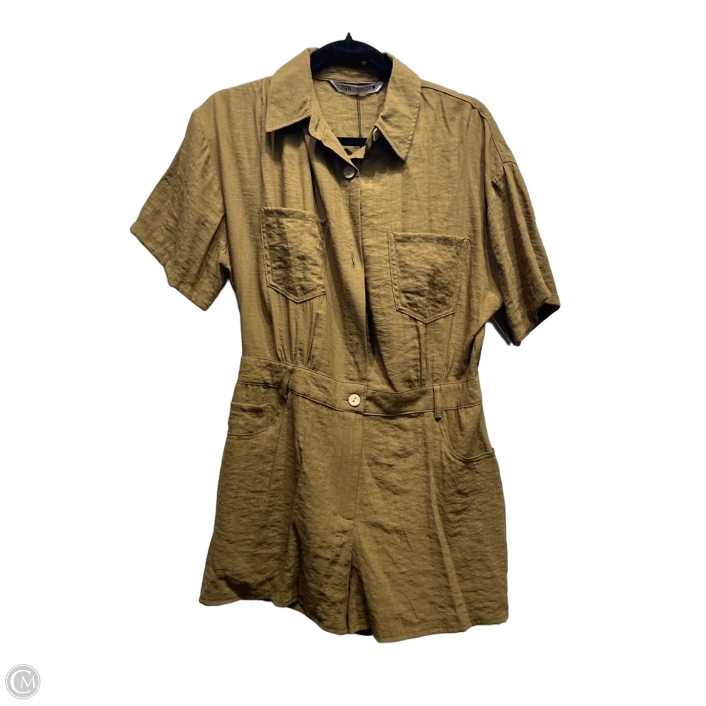 Romper By Zara In Green, Size: M