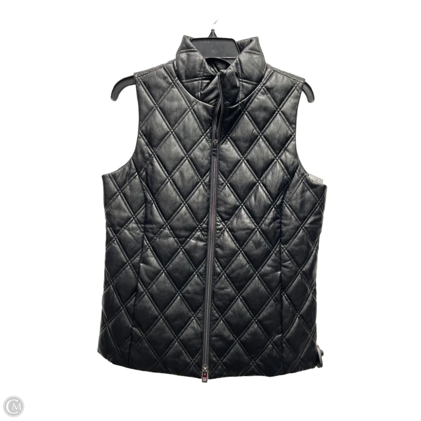 Vest Puffer & Quilted By Chicos In Black, Size: M