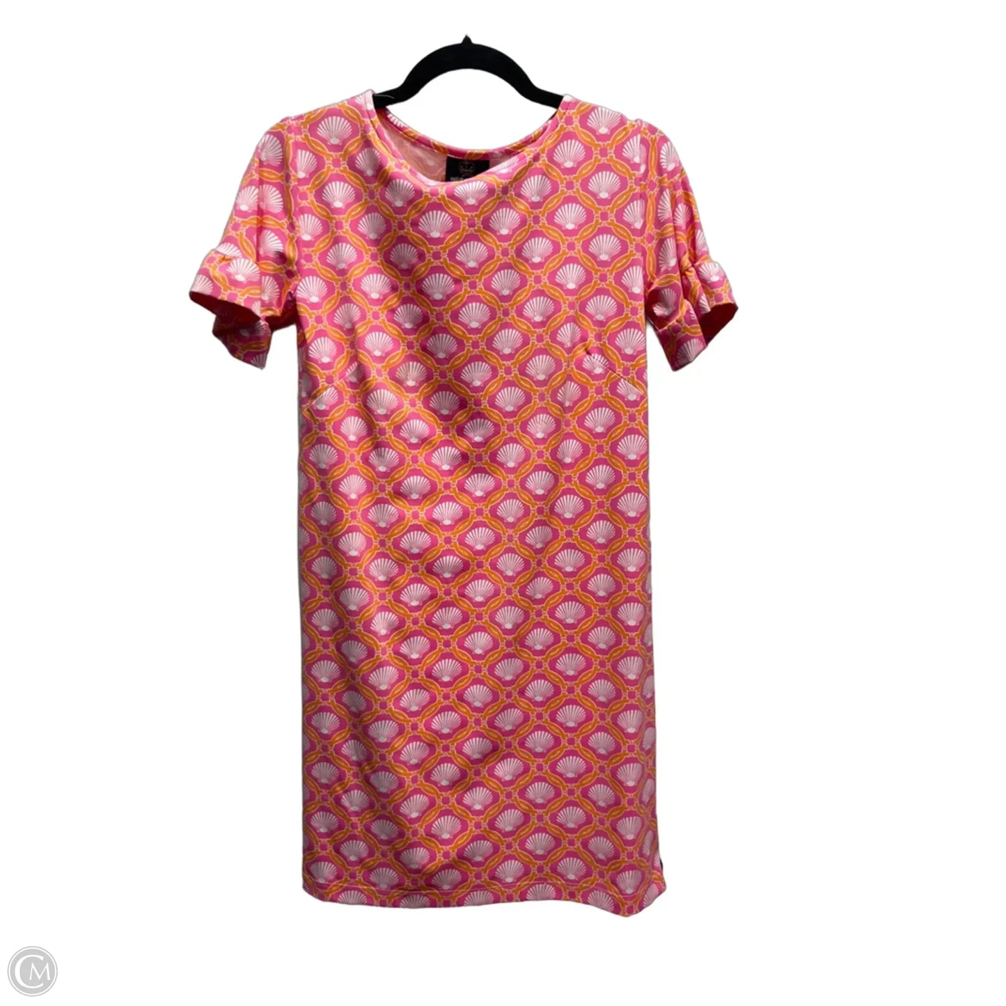 Dress Casual Short By Clothes Mentor In Orange & Pink, Size: Xs