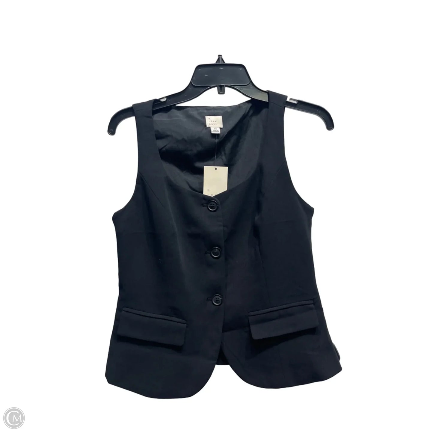 Vest Other By A New Day In Black, Size: Xs