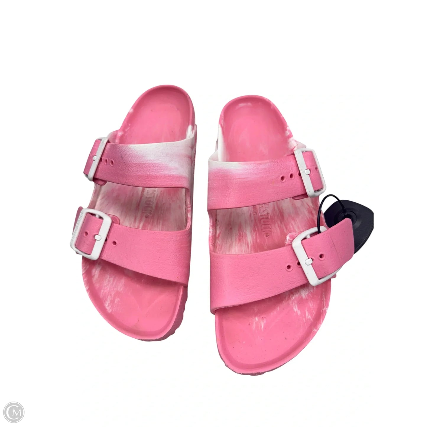 Sandals Flats By Birkenstock In Pink, Size: 6