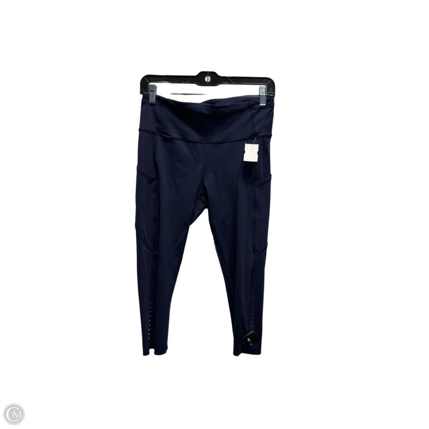 Athletic Capris By Lululemon In Navy, Size: 10