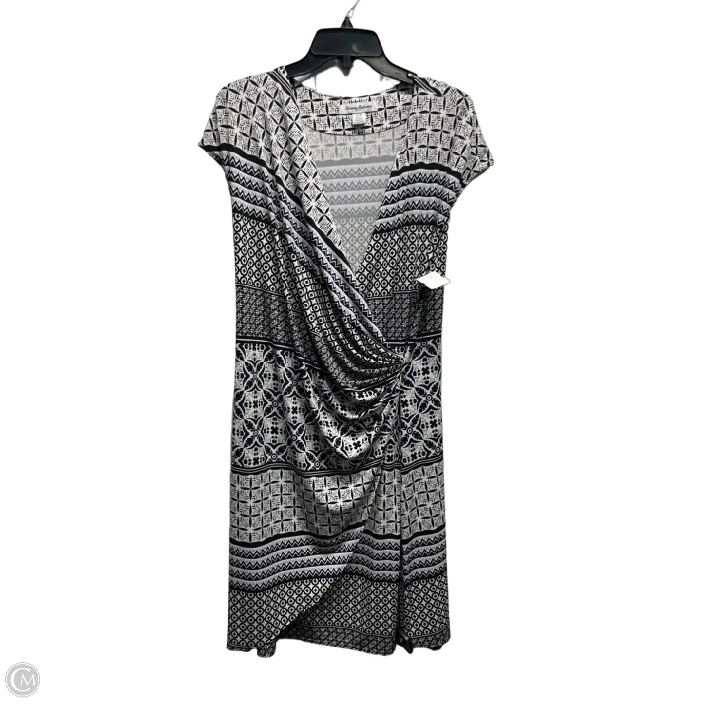 Dress Casual Short By Tommy Bahama In Black & White, Size: L