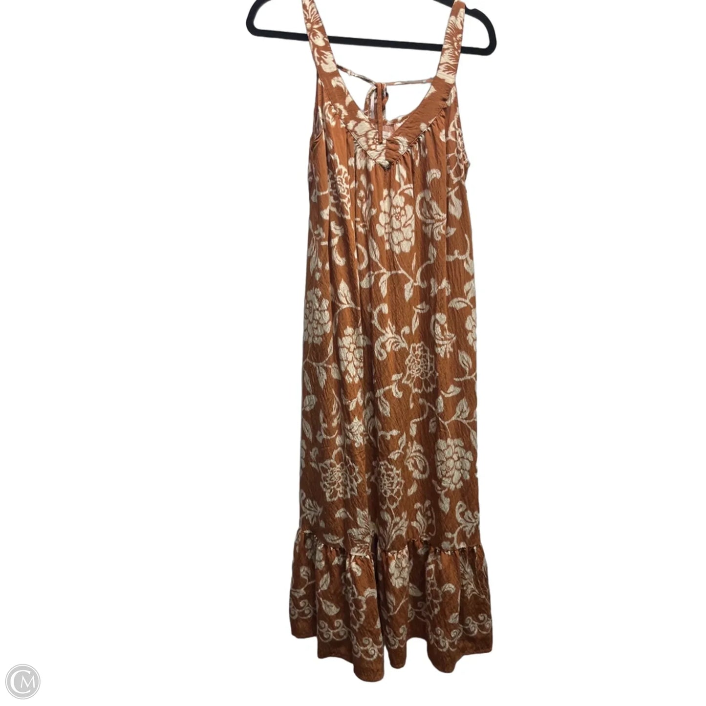 Dress Party Long By Be Cool In Tan & White, Size: S