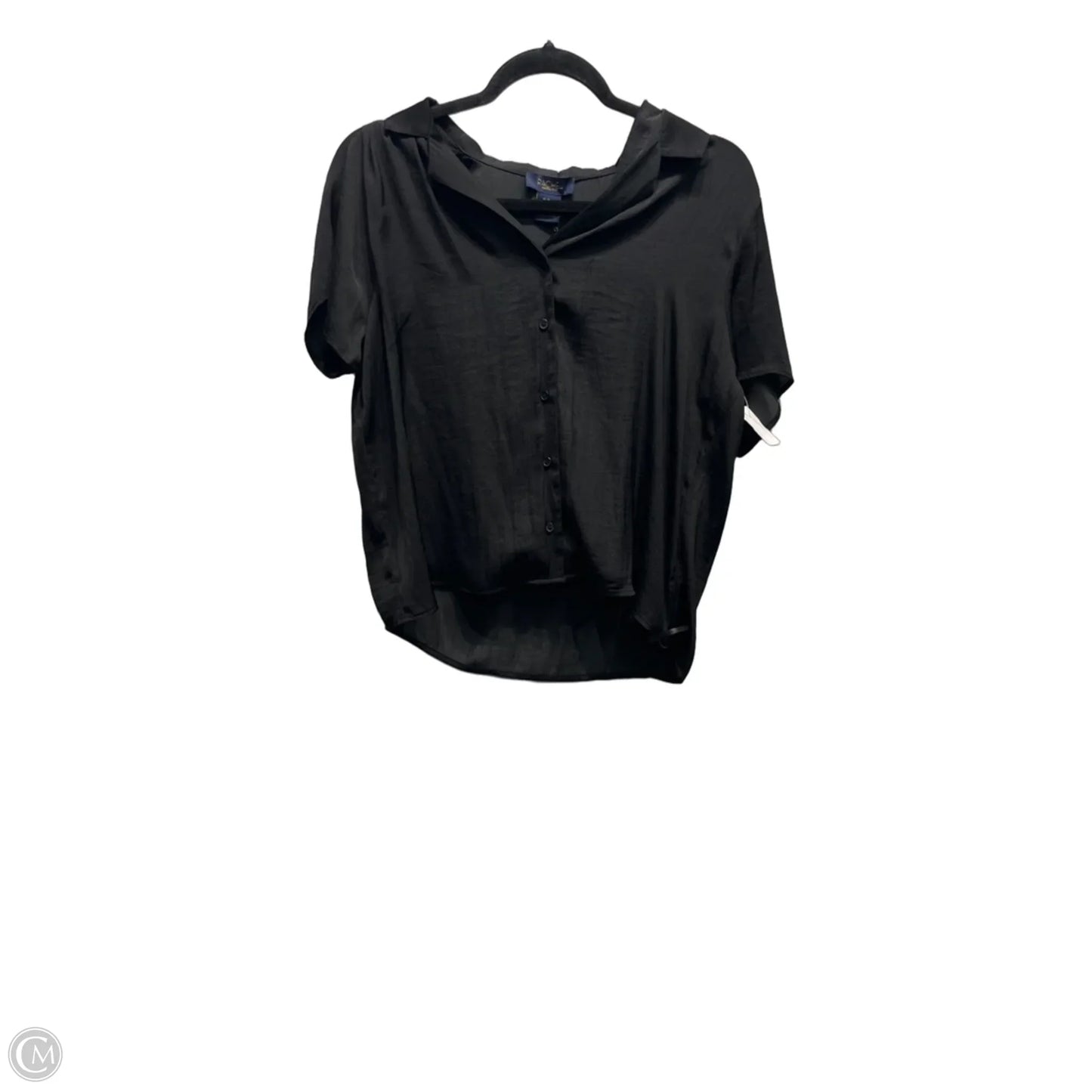 Top Short Sleeve By Rachel Roy In Black, Size: M