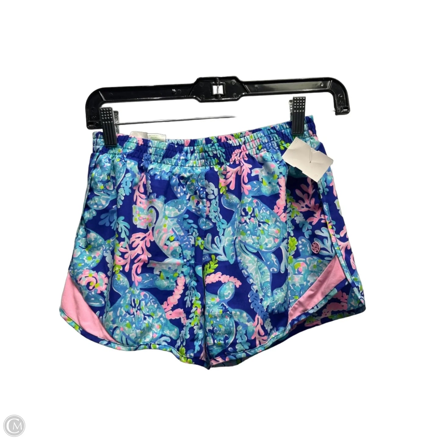 Shorts Designer By Lilly Pulitzer In Blue & Pink, Size: Xxs