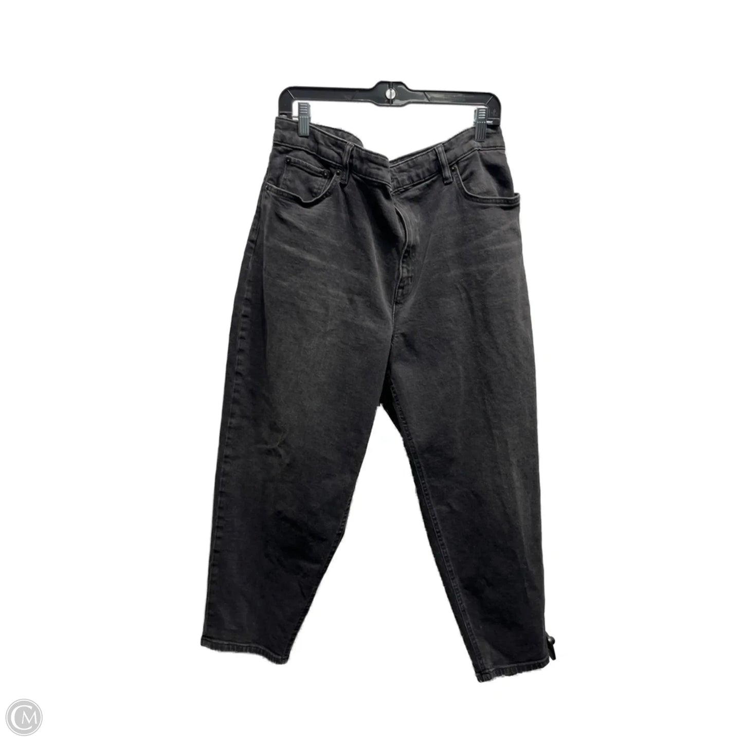 Jeans Boyfriend By Ralph Lauren Black Label In Black Denim, Size: 14