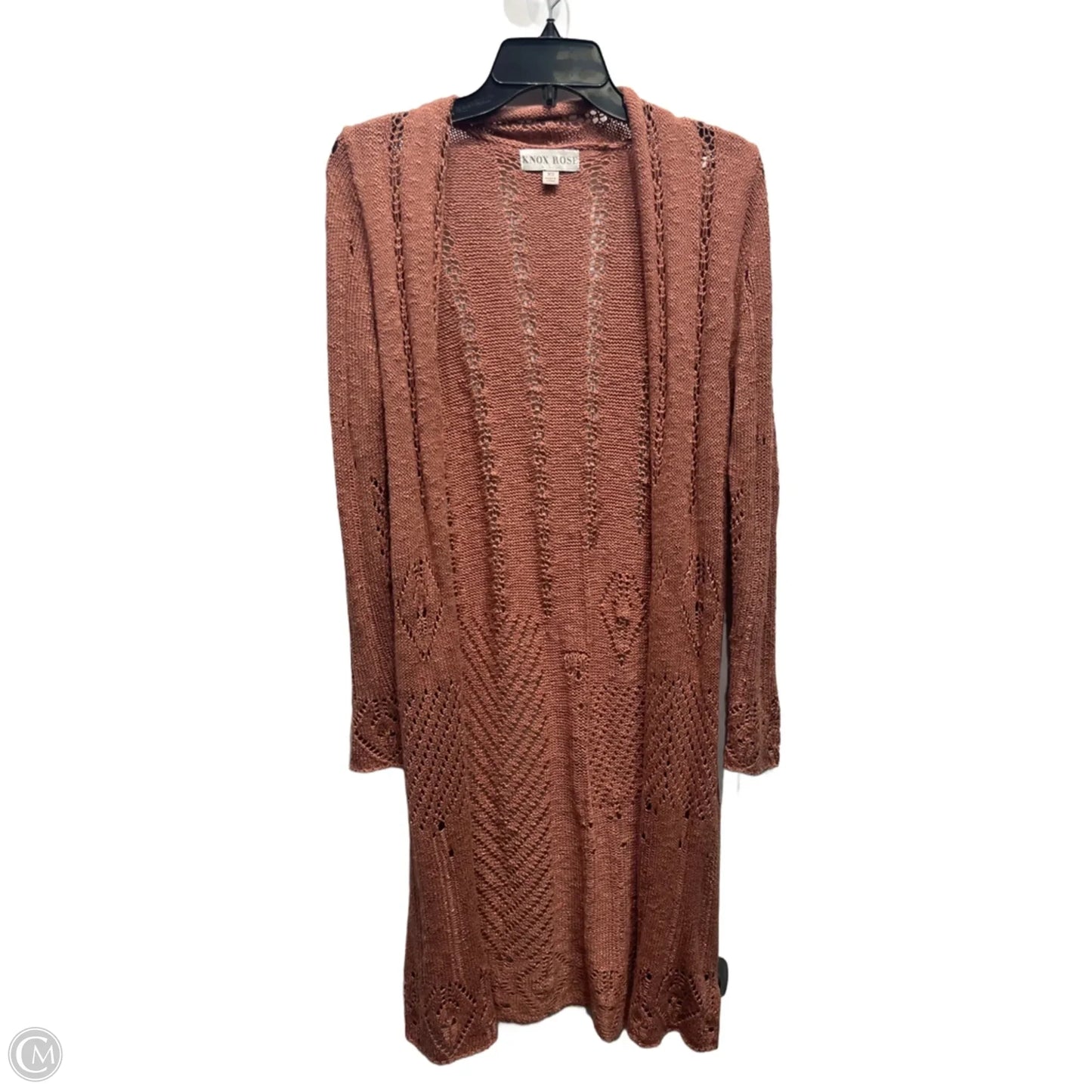 Sweater Cardigan By Knox Rose In Pink, Size: Xs