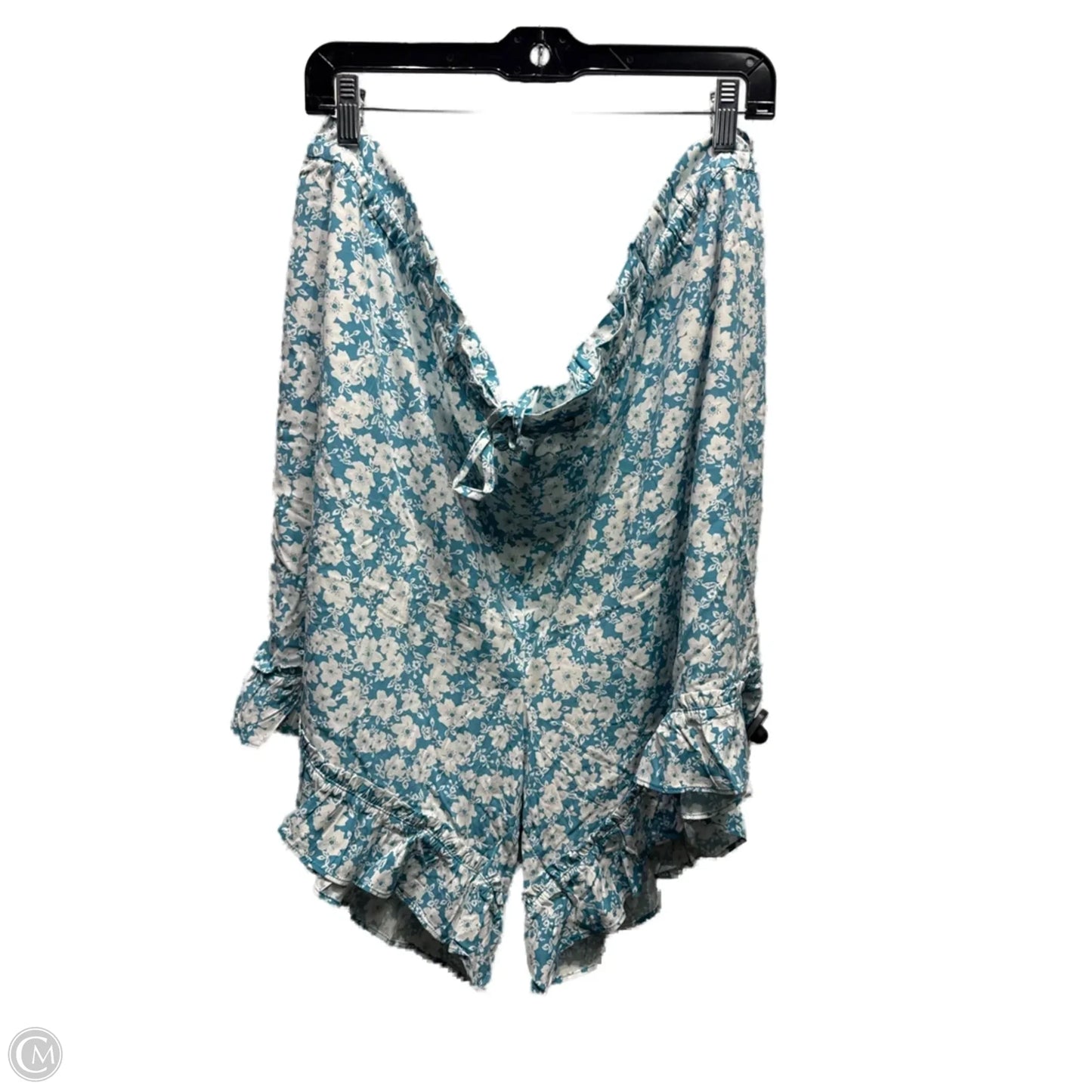 Shorts By CANDICE CAMERON BURE - In Blue & White, Size: 3x