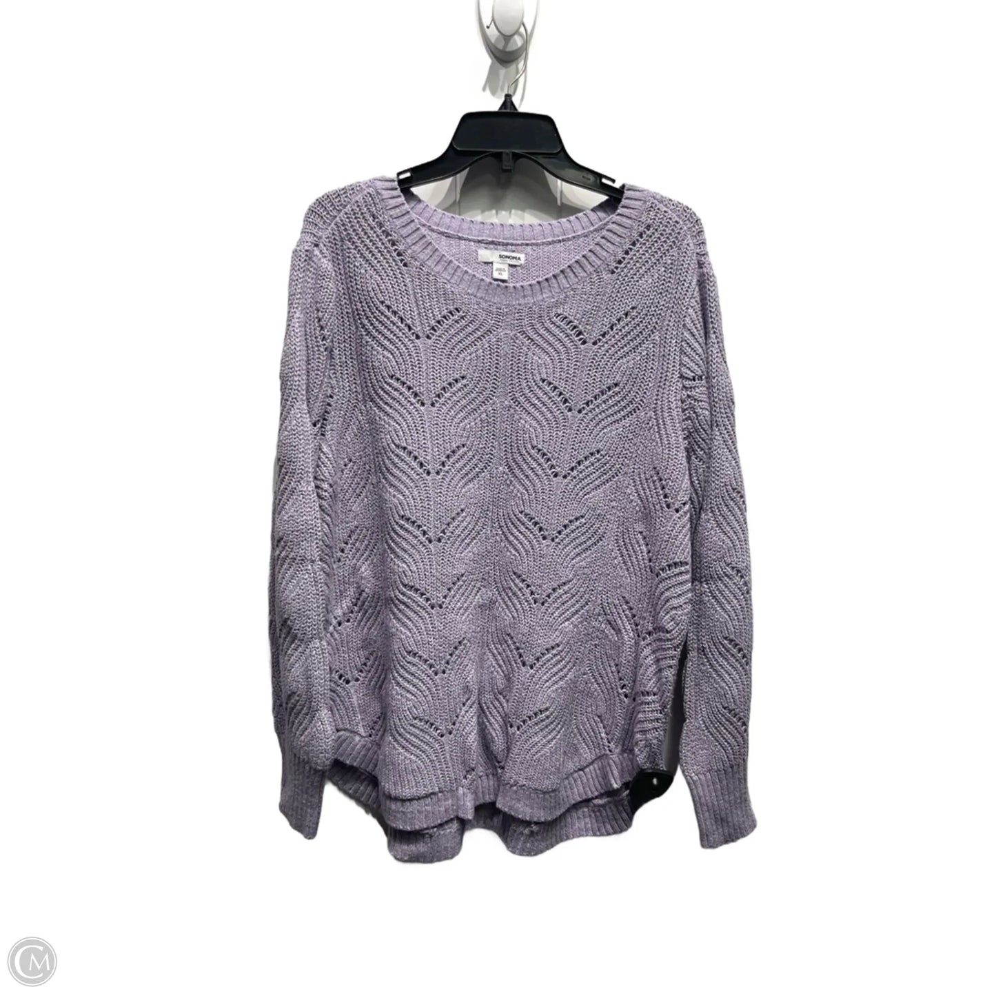 Sweater By Sonoma In Purple, Size: Xl