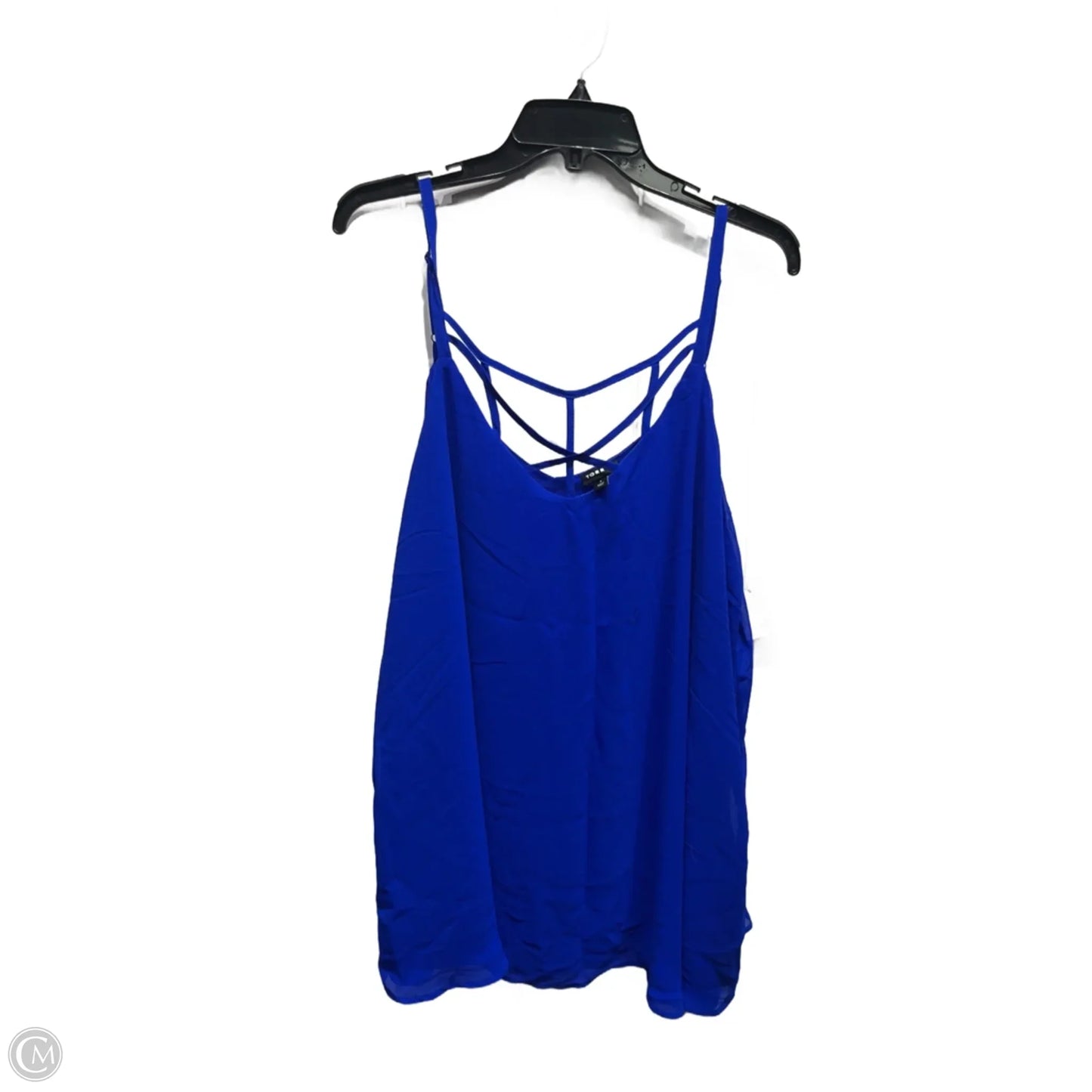 Top Sleeveless By Torrid In Blue, Size: 1x