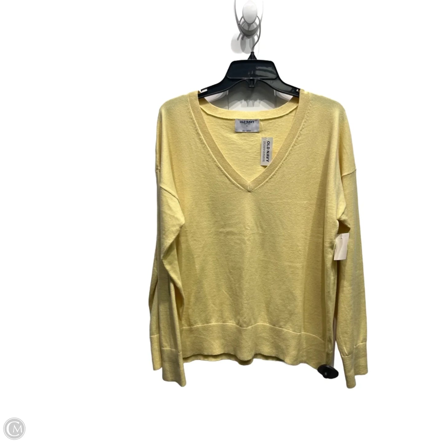 Sweater By Old Navy In Yellow, Size: M
