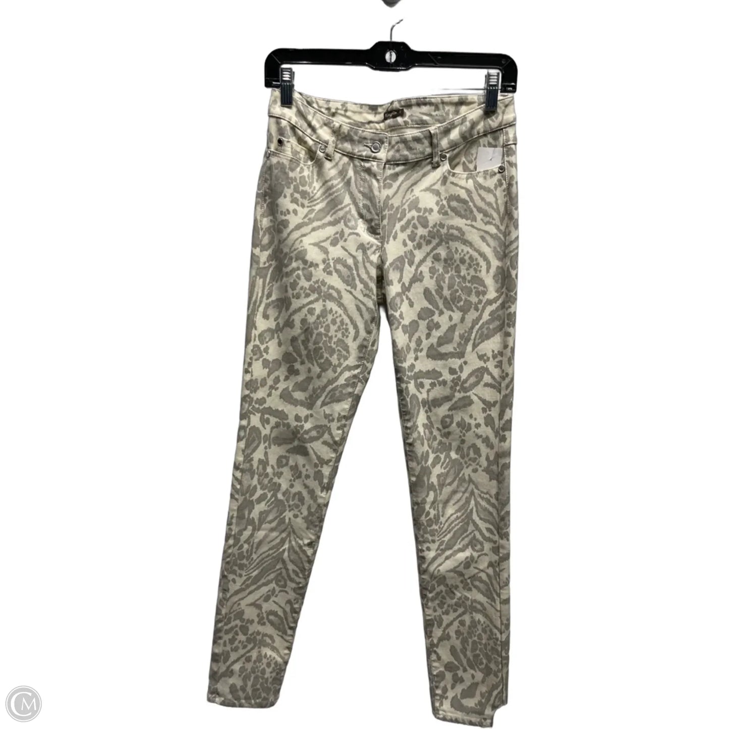 Jeans Skinny By J Mclaughlin In Cream Denim, Size: 2
