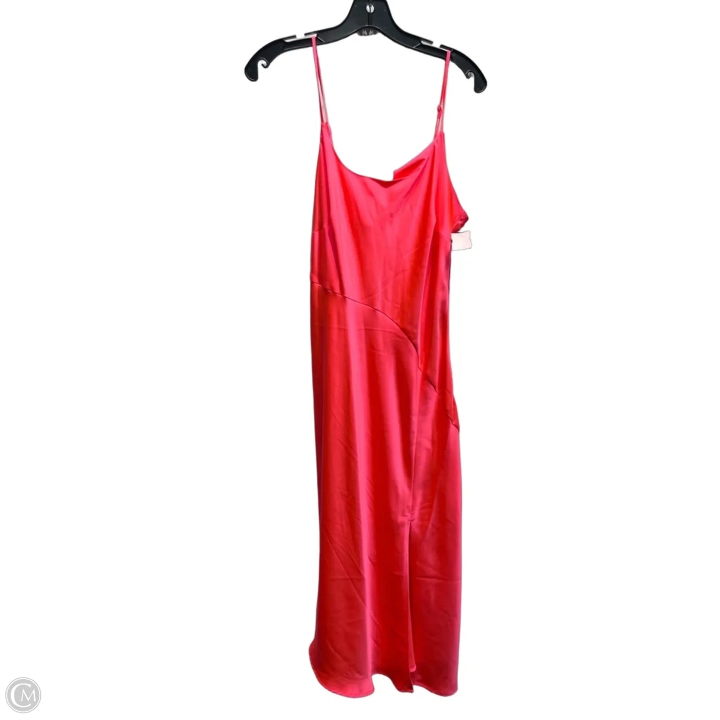 Dress Casual Midi By A New Day In Pink, Size: M