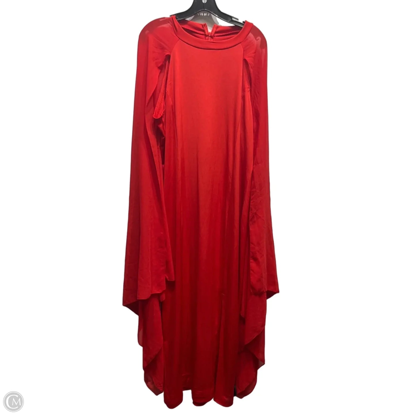 Dress Party Long By Clothes Mentor In Red, Size: 2x