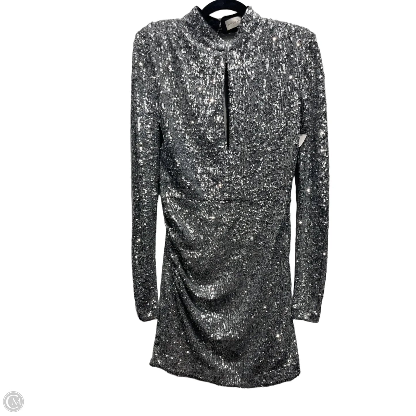 Dress Party Short By rebecca vallance In Silver, Size: 6