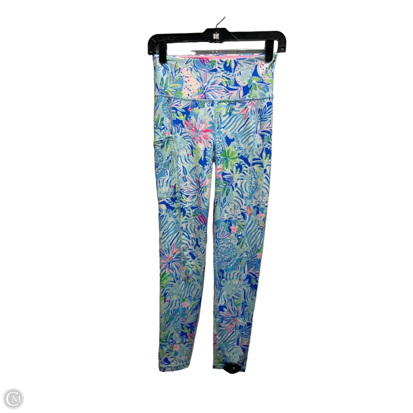 Pants Designer By Lilly Pulitzer In Blue & Green, Size: Xs