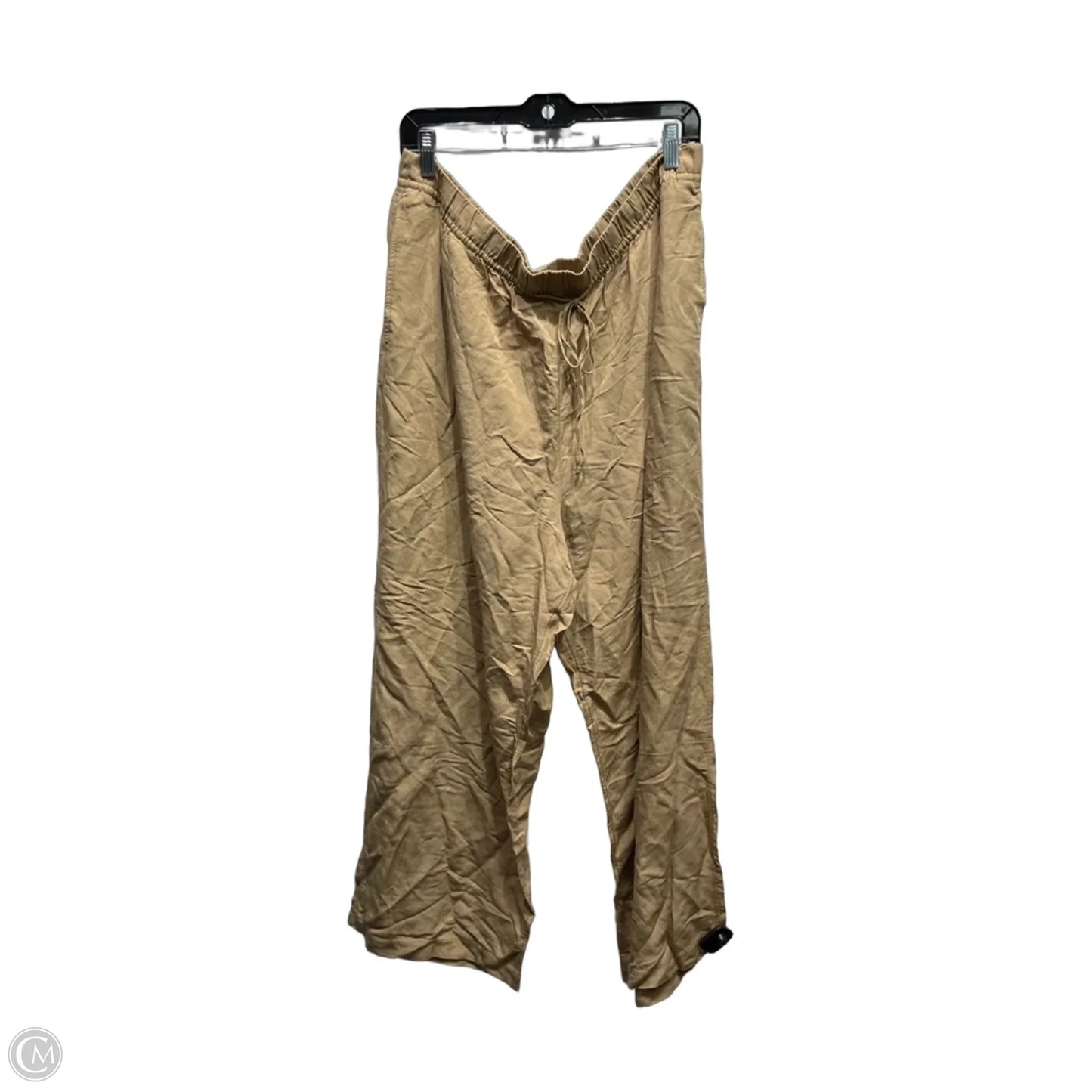Pants Linen By H&m In Tan, Size: Xxl